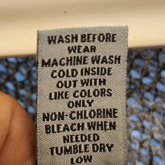 Refuge Skirt Juniors SMALL Denim Blue Jean Full Zipper Stretchy Pockets Casual - Picture 6 of 9